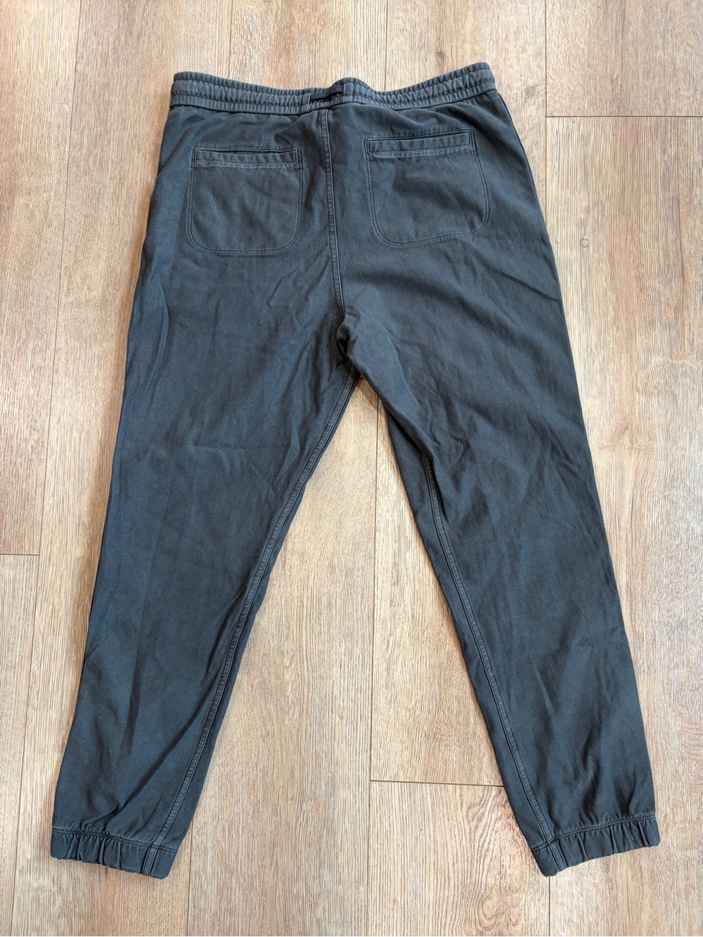 Athleta Farallon Jogger Pants Size 6 Charcoal Gray Cotton Stretch Utility - Picture 5 of 8